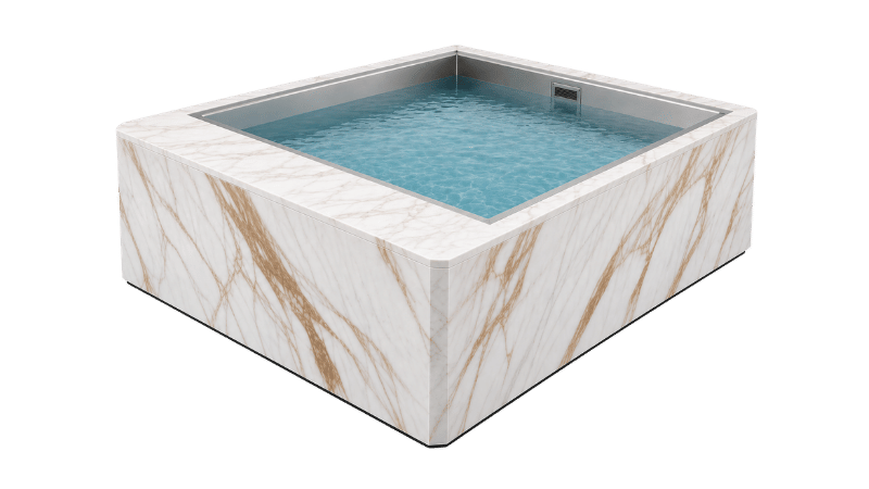 Vallahalla AURA Edelstahl Whirlpool